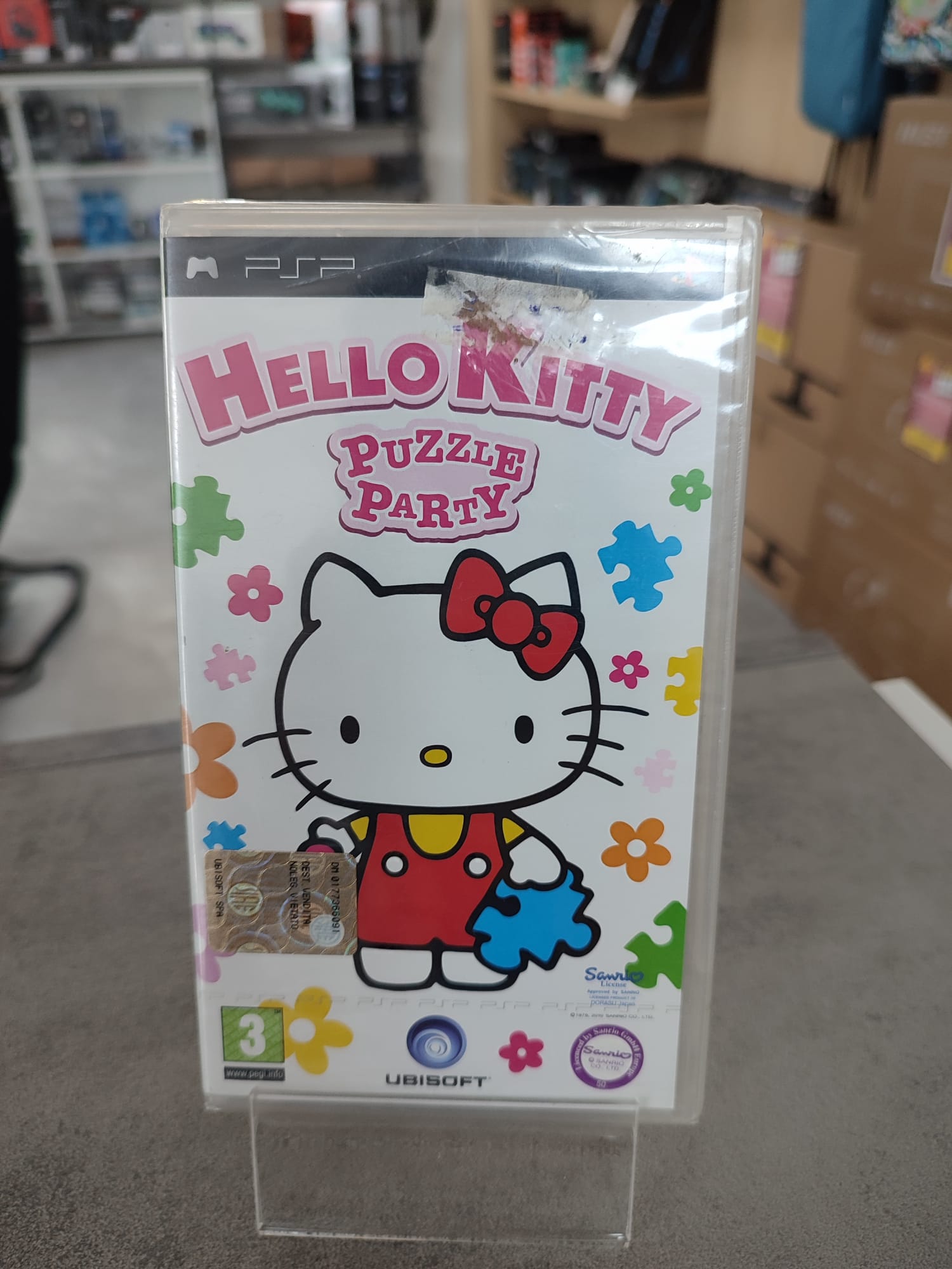 VIDEOGAME-NUOVO-PSP-HELLO-KITTY-PUZZLE-PARTY
